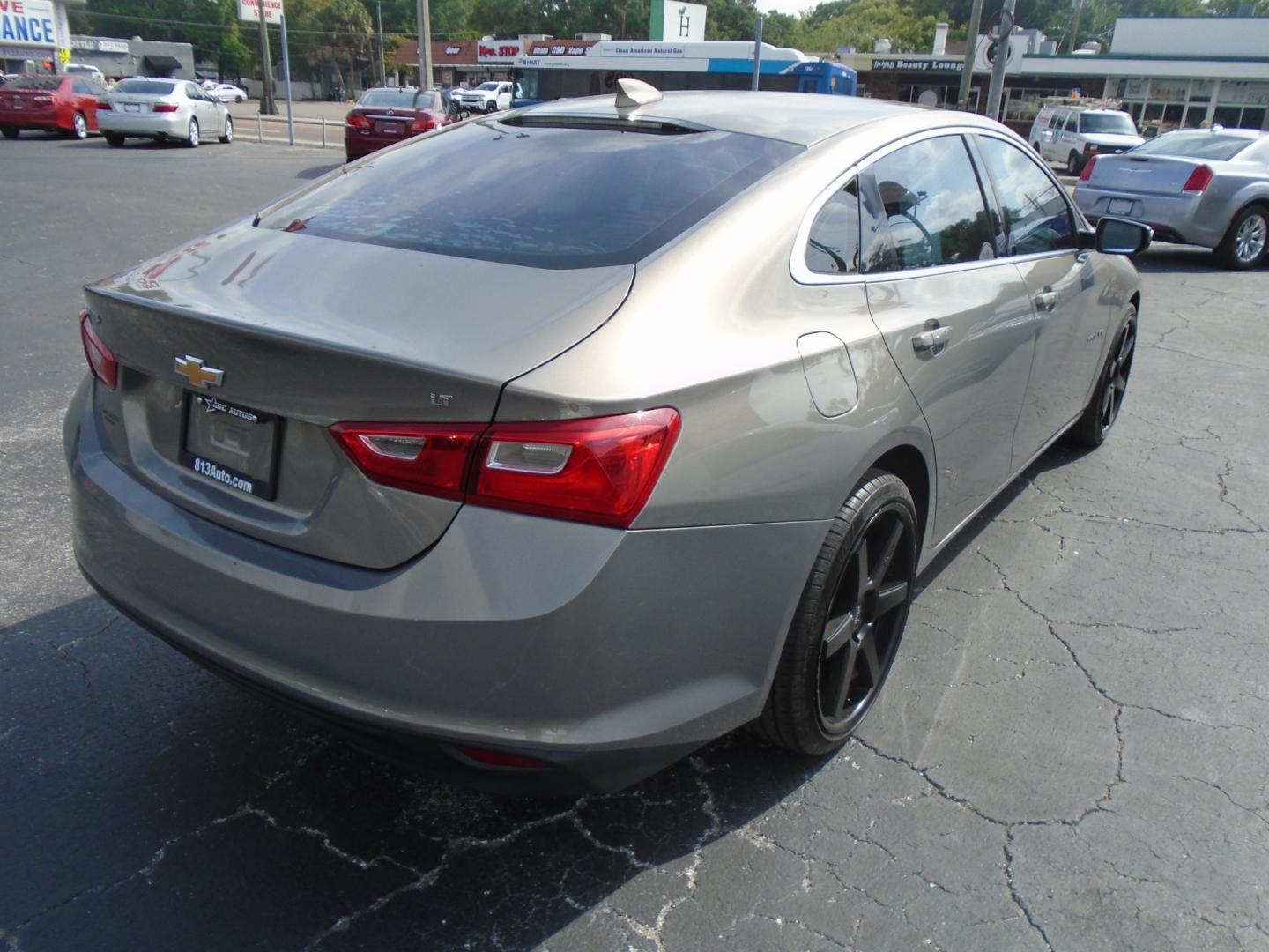 2018 Chevrolet Malibu LT (1G1ZD5ST1JF) with an 1.5L L4 DOHC 16V engine, 6A transmission, located at 6112 N Florida Avenue, Tampa, FL, 33604, (888) 521-5131, 27.954929, -82.459534 - Photo#3